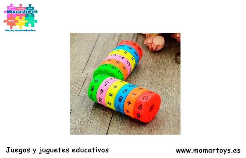 Juguete Educativo Aritmético Magnético – Juego De Cálculo De 6 Cm Para Niños +3 Años, Sumas, Restas Y Multiplicaciones