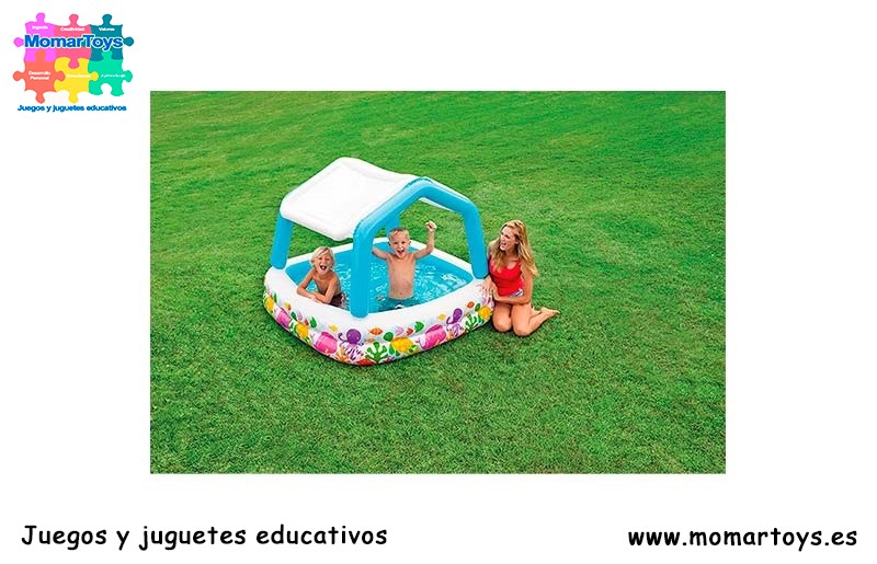 Intex 57470NP Piscina hinchable infantil con toldo_2 Intex 57470NP Piscina hinchable infantil con toldo_2