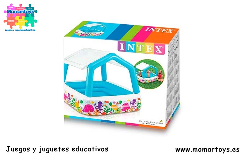 Intex 57470NP Piscina hinchable infantil con toldo_3 Intex 57470NP Piscina hinchable infantil con toldo_3