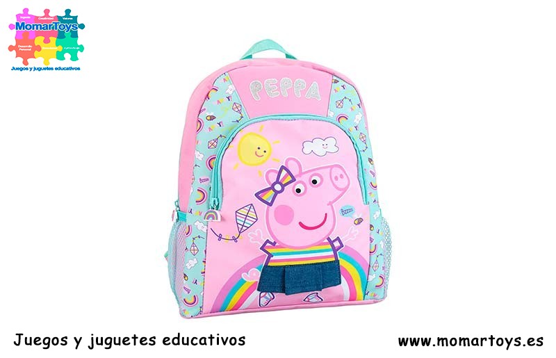 Mochila infantil Peppa Pig Rosa mod 2