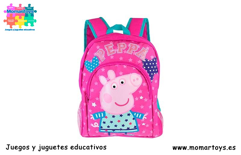 Mochila infantil Peppa Pig Rosa mod 4
