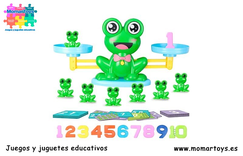Juego matemático Rana de equilibrio